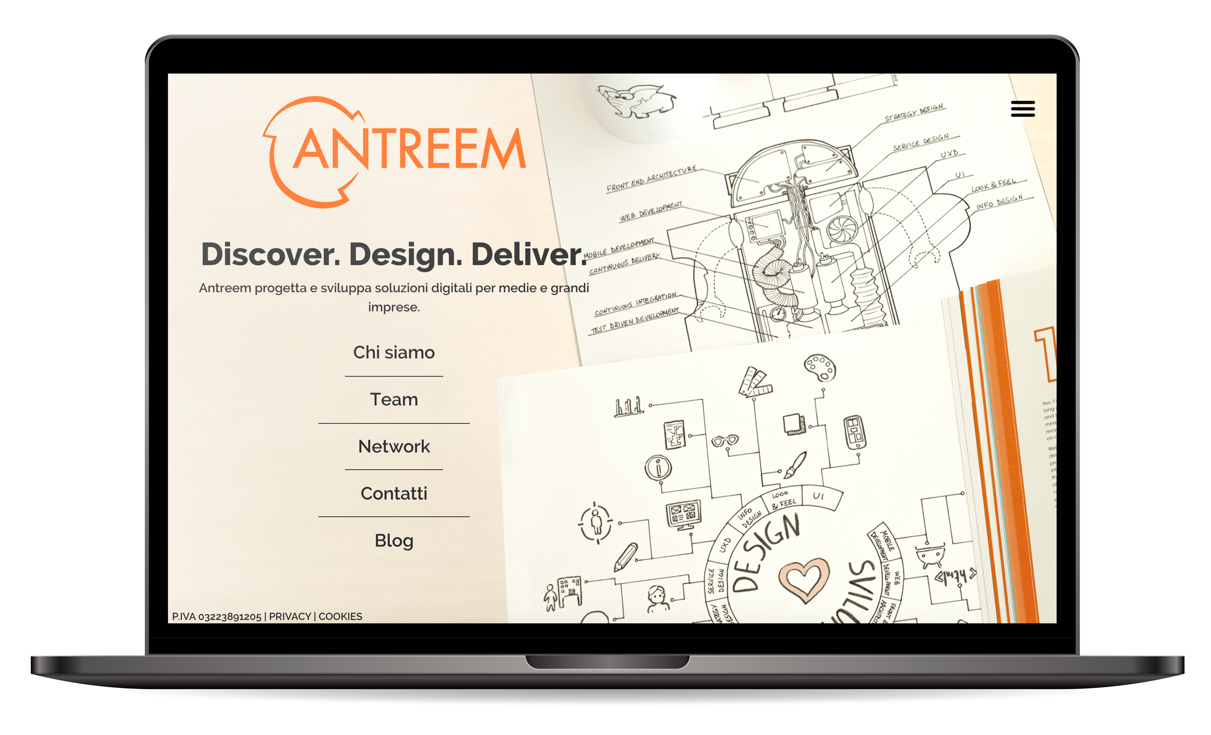 Antreem website